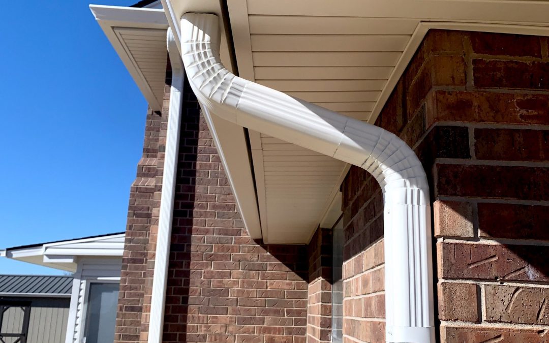 It’s time to replace those old clogged gutters!